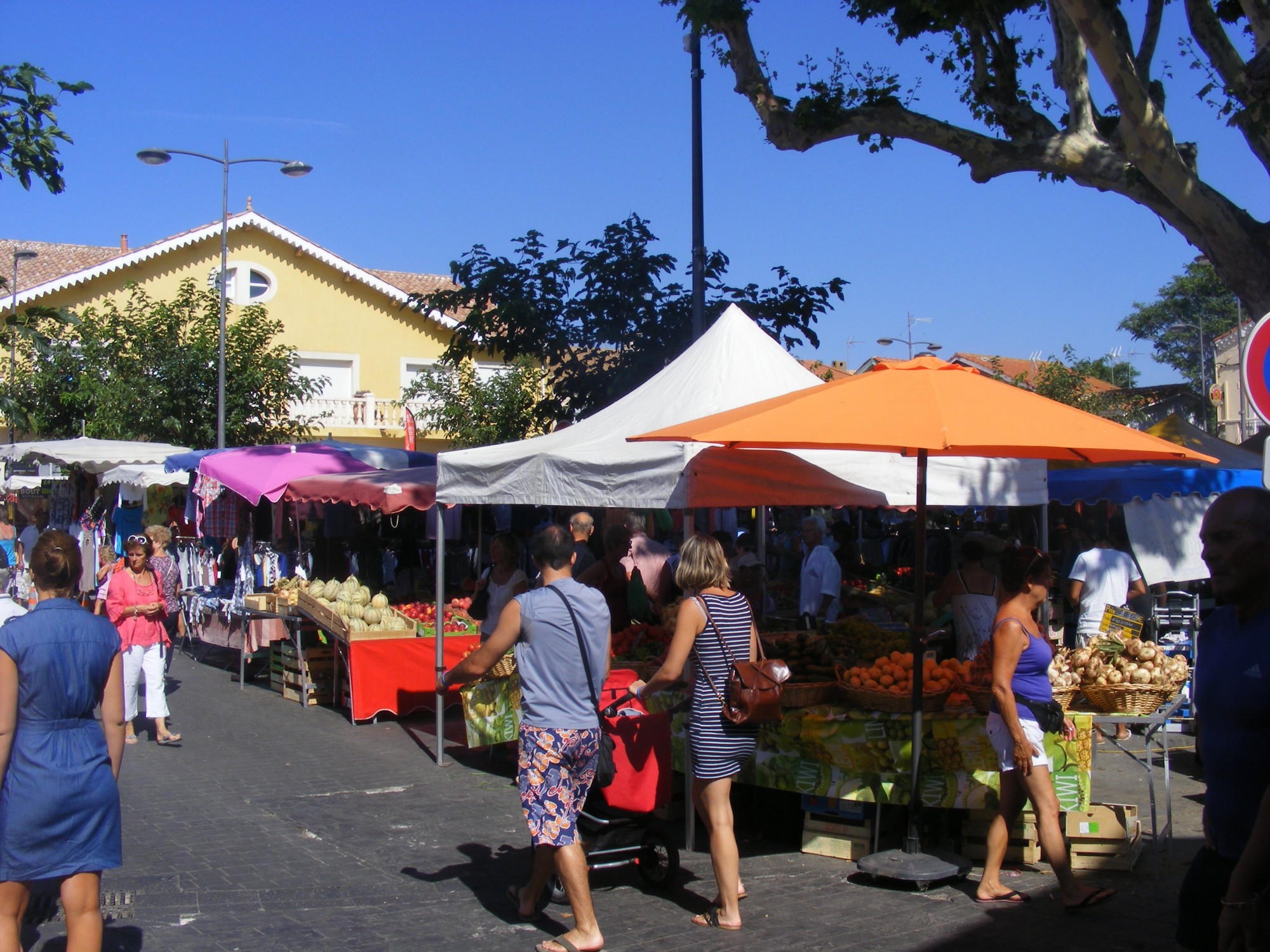 Le marché du Grau d'Agde