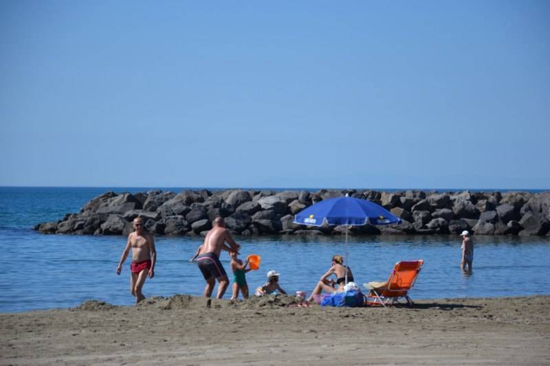 La plage du GRAU d’AGDE